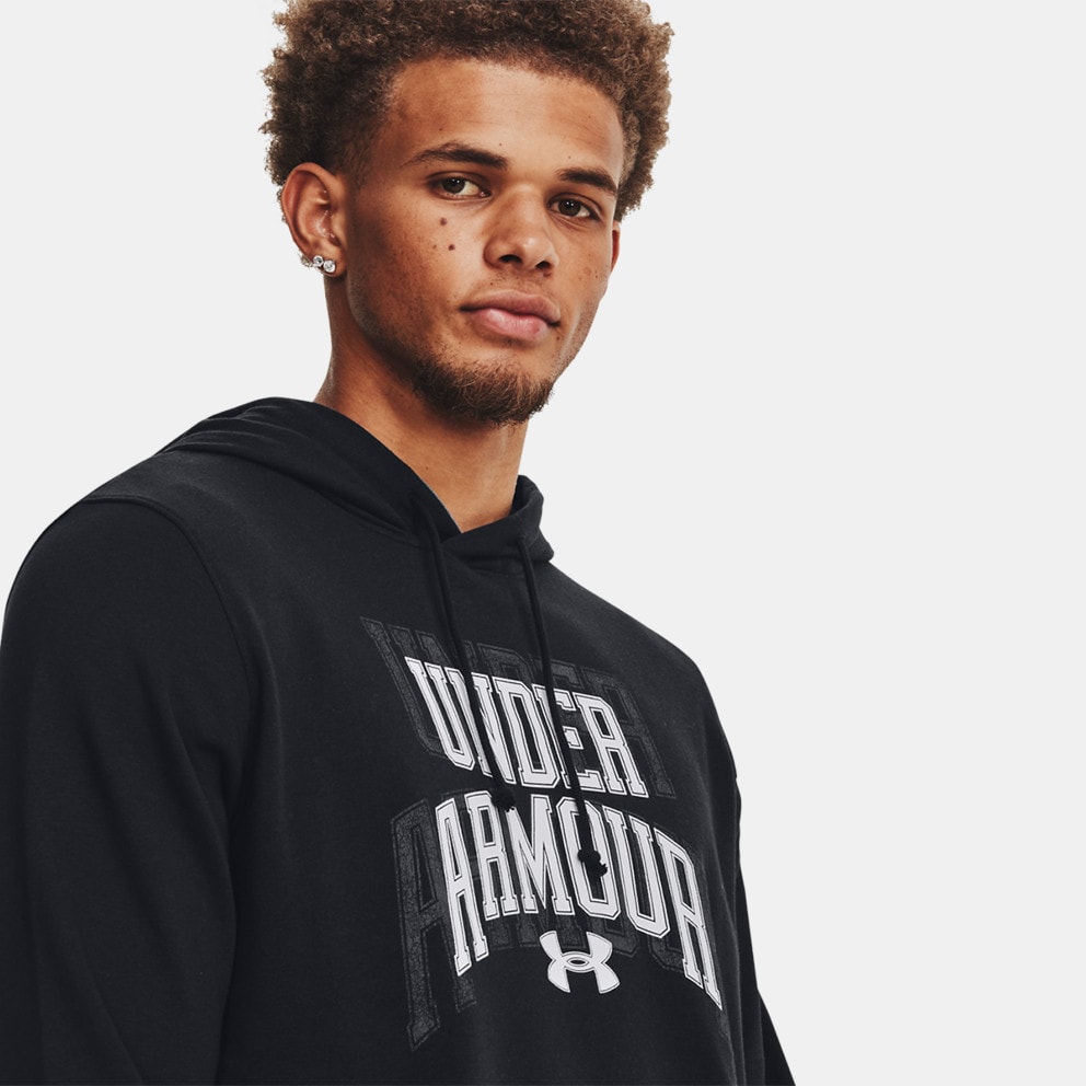 Under Armour Ua Rival Terry Graphic Ανδρική Μπλούζα με Κουκούλα