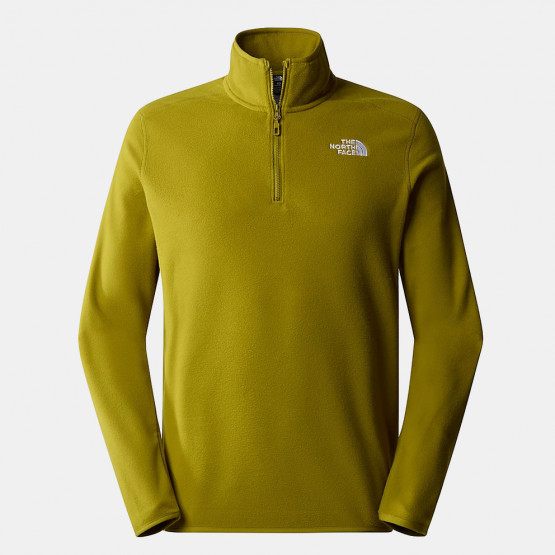 The North Face 100 Glac 1/4 Zip Sulphur Mos