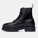 Tommy Jeans Leather Foxing Lace Up Men's Boots