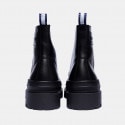Tommy Jeans Leather Foxing Lace Up Men's Boots