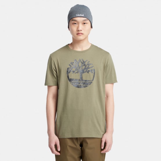 Timberland Logo Seasonal Camo Men's T-Shirt