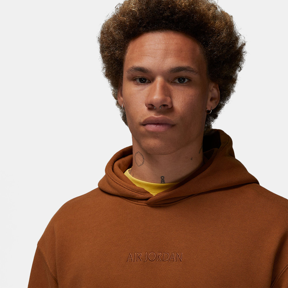 Jordan Air Wordmark Ανδρική Fleece Μπλούζα με Κουκούλα