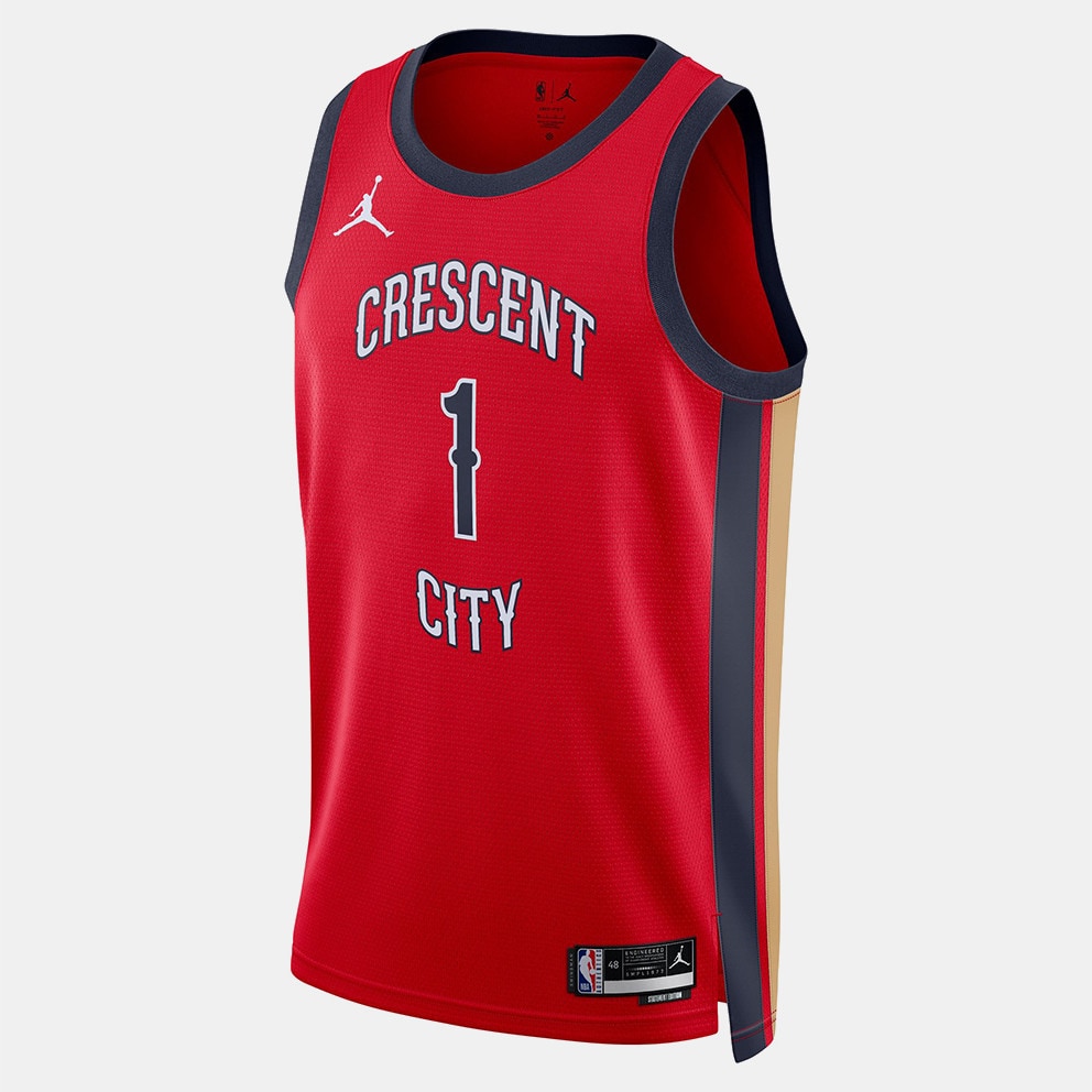 Jordan NBA Zion Williamson New Orleans Pelicans 2023/24 Basketball Jersey