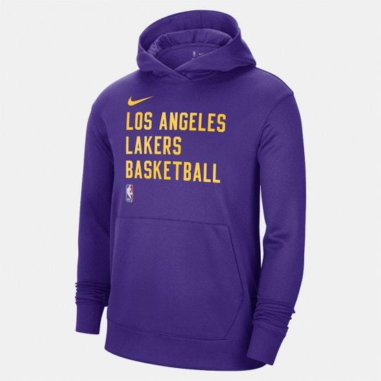 Nike NBA Dri-FIT Los Angeles Lakers Spotlight Ανδρική Μπλούζα με Κουκούλα