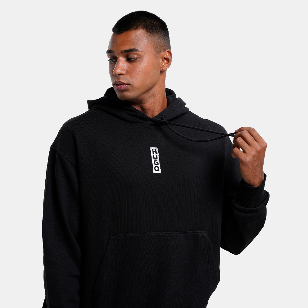 Hugo Jersey Diushi Men's Hoodie Black 50494180-001