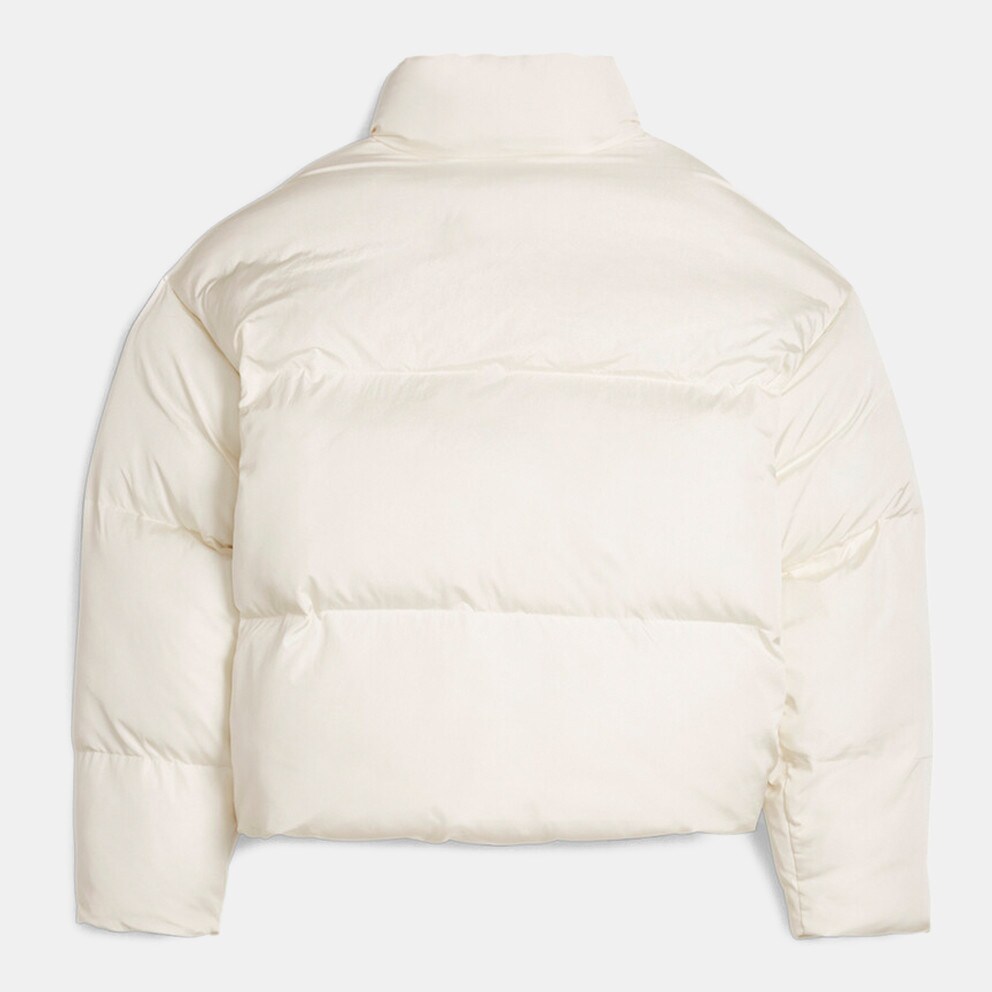 Cream white sales puffer jacket