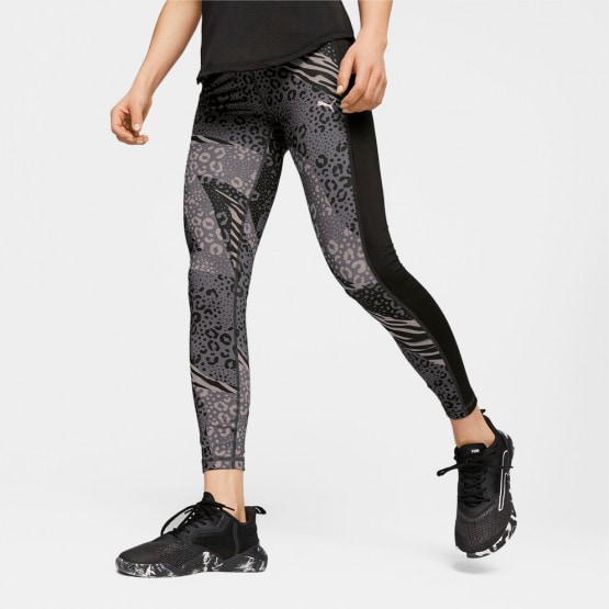 Black 77 Aop - Favorites Leggings USD - 7/8 Animal XL 522421 Puma Print Puma Train Women\'s $39.99 Waist High