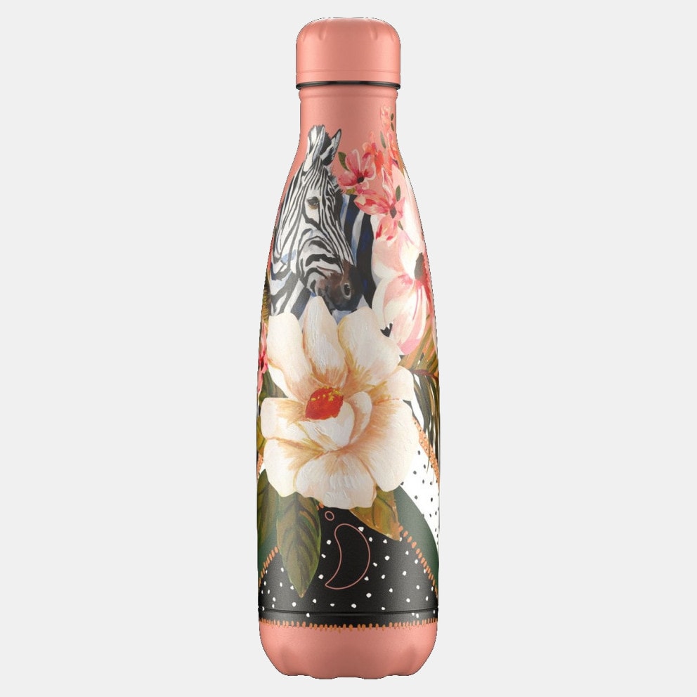 Chilly's Polka Zebra Original Μπουκάλι Θερμός 500ml