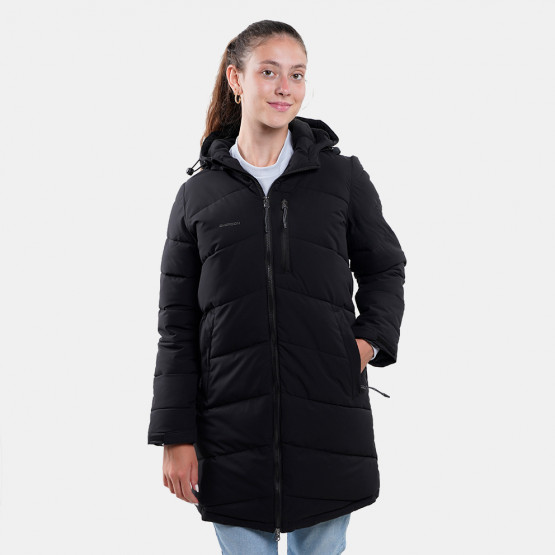 Emerson Women's Hooded Long Puffer Jacket