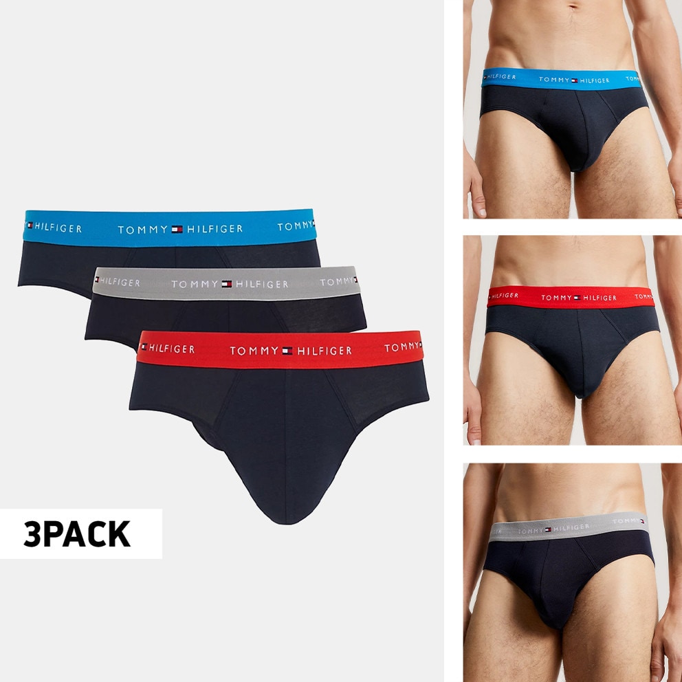 Tommy Jeans Premium Essential 3Pack Men's Briefs Multicolor