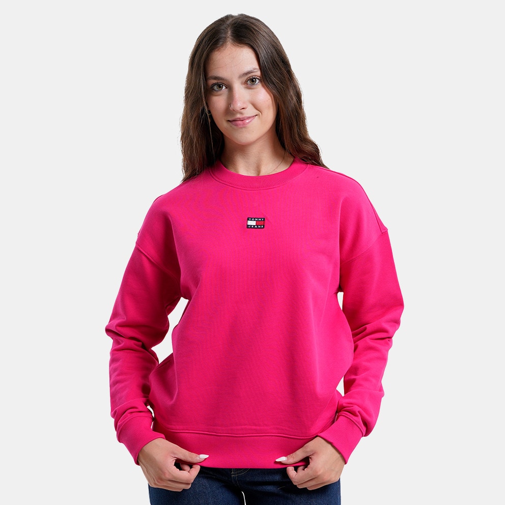 Tommy badge crew sweatshirt new arrivals