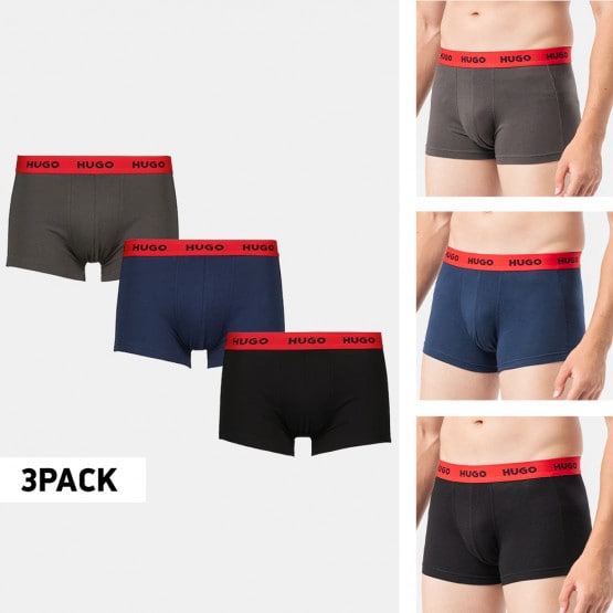 Hugo 3-Pack Ανδρικά Μποξεράκια