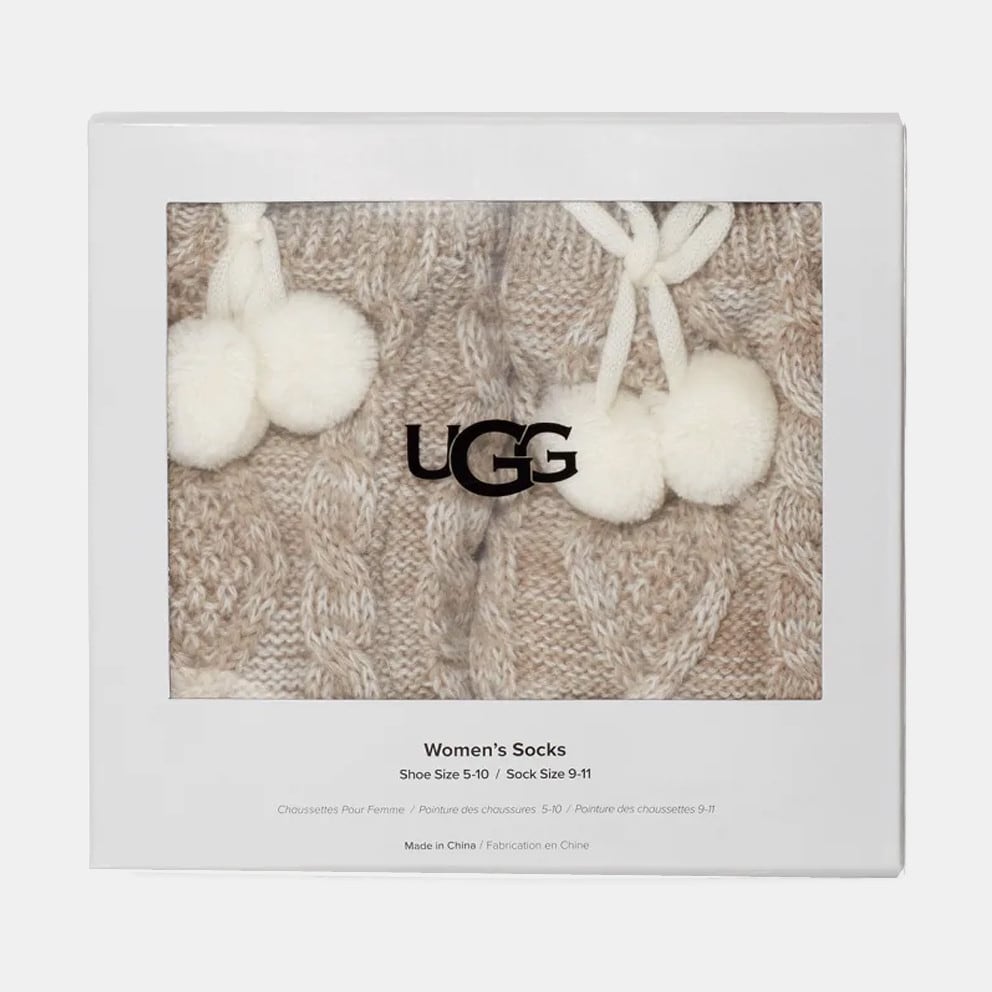 Ugg Giftable Boxed Pom Pom Γυναικείες Κάλτσες