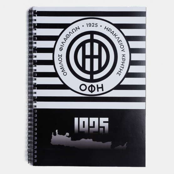 OFI OFFICIAL BRAND Τετράδιο 50Φ Α4 Spiral Black Ha