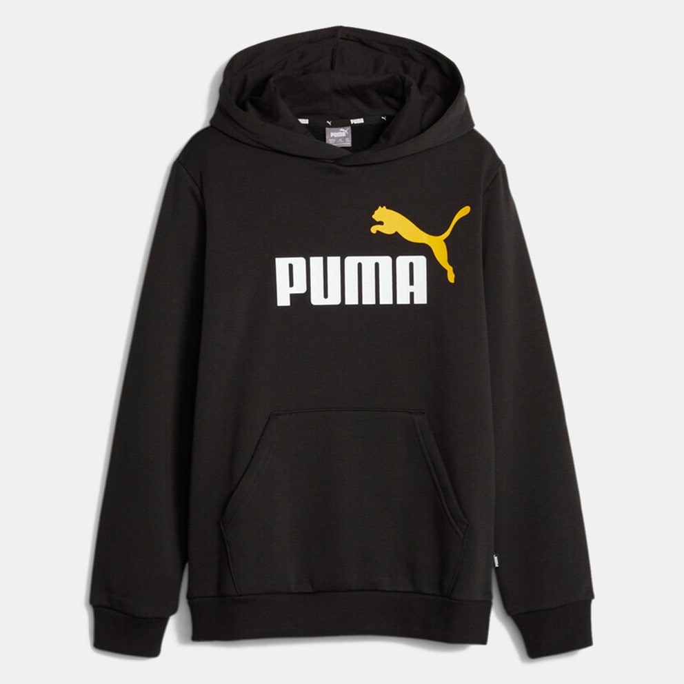 Puma Essential+ 2 Col Big Logo Kids\' Hoodie Black 586987 - JJJJound x PUMA  Suede Green - 41