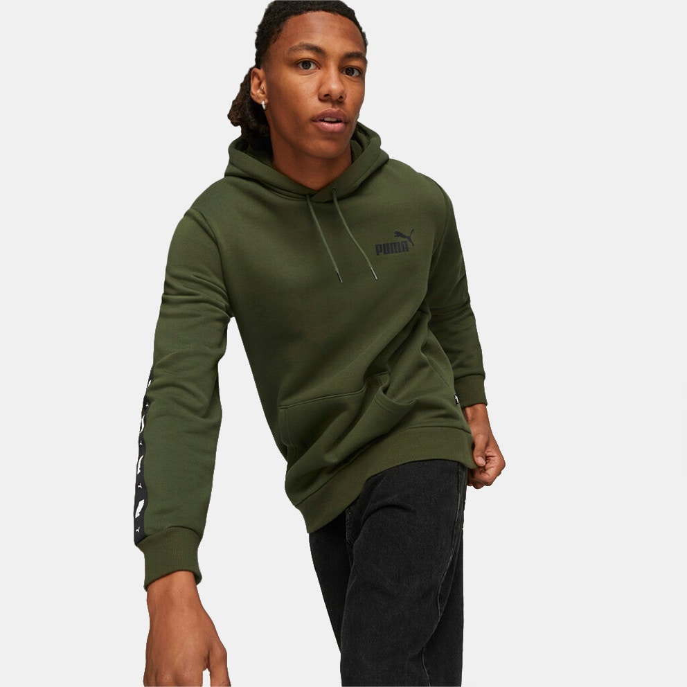 Puma Ess+ Tape Hoodie Green 849040-31