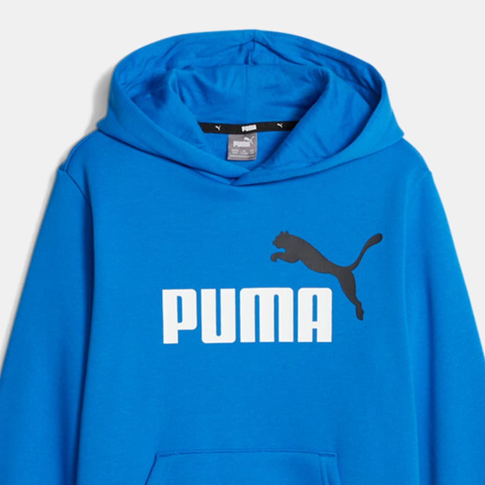 Puma Ess+ 2 Big Logo Kids' Hoodie Blue 586987 - Instinct puma Instinct puma  x michael lau ralph sampson 70 multicolore femme - 48