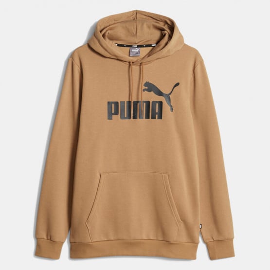 Puma Ess Big Logo Aνδρική Μπλούζα με Κουκούλα