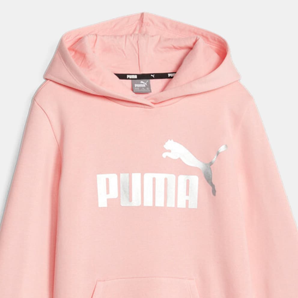 Puma Essential+ Logo Παιδική Μπλούζα με Κουκούλα