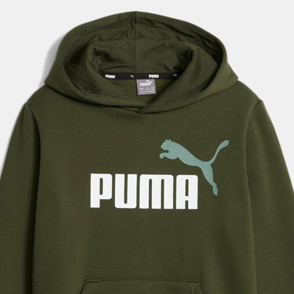 Puma Ess+ 2 Col Big Logo Παιδική Μπλούζα με Κουκούλα