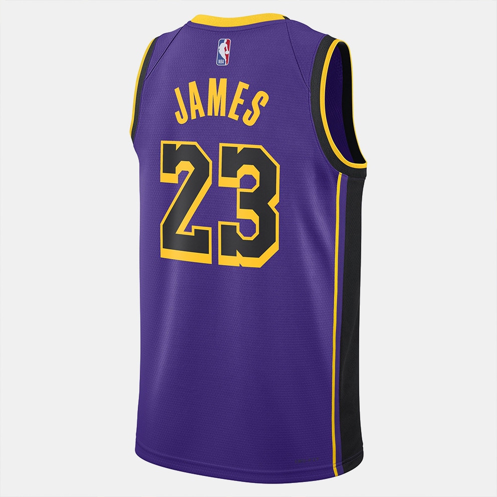 Jordan Dri-FIT NBA LeBron James Los Angeles Lakers Swingman Statement Edition Μπασκετική Φανέλα
