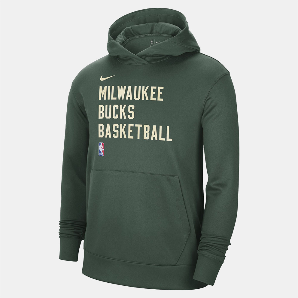 Nike Dri FIT NBA Milwaukee Bucks Ανδρικό Φούτερ με Κουκούλα (9000164951_29259)