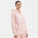 Ugg Rey Fuzzy Logo Γυναικεία Μπλούζα με Κουκούλα