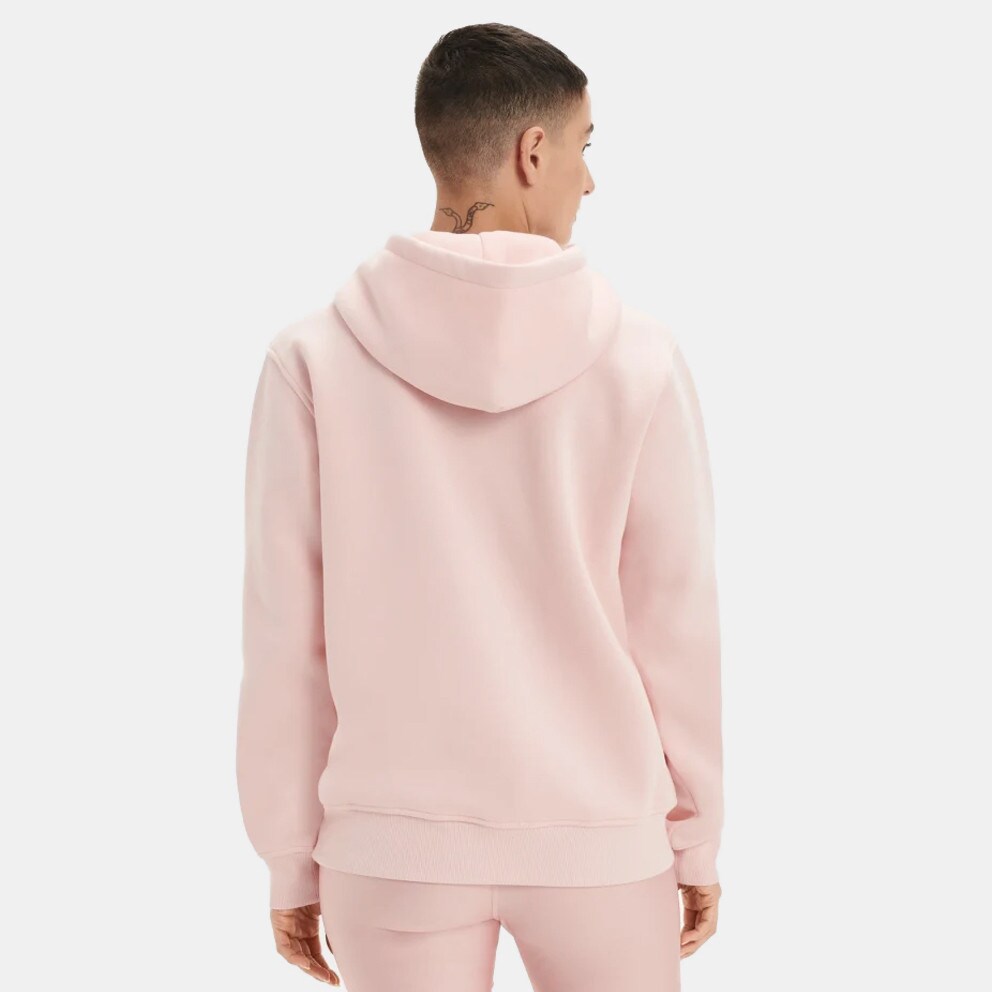 Ugg Rey Fuzzy Logo Γυναικεία Μπλούζα με Κουκούλα