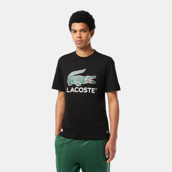 - Lacoste Chaqueta Men's T - shirt Black 3TH1285 - Lacoste Chaqueta Hvid piqué i slim fit med lange ærmer