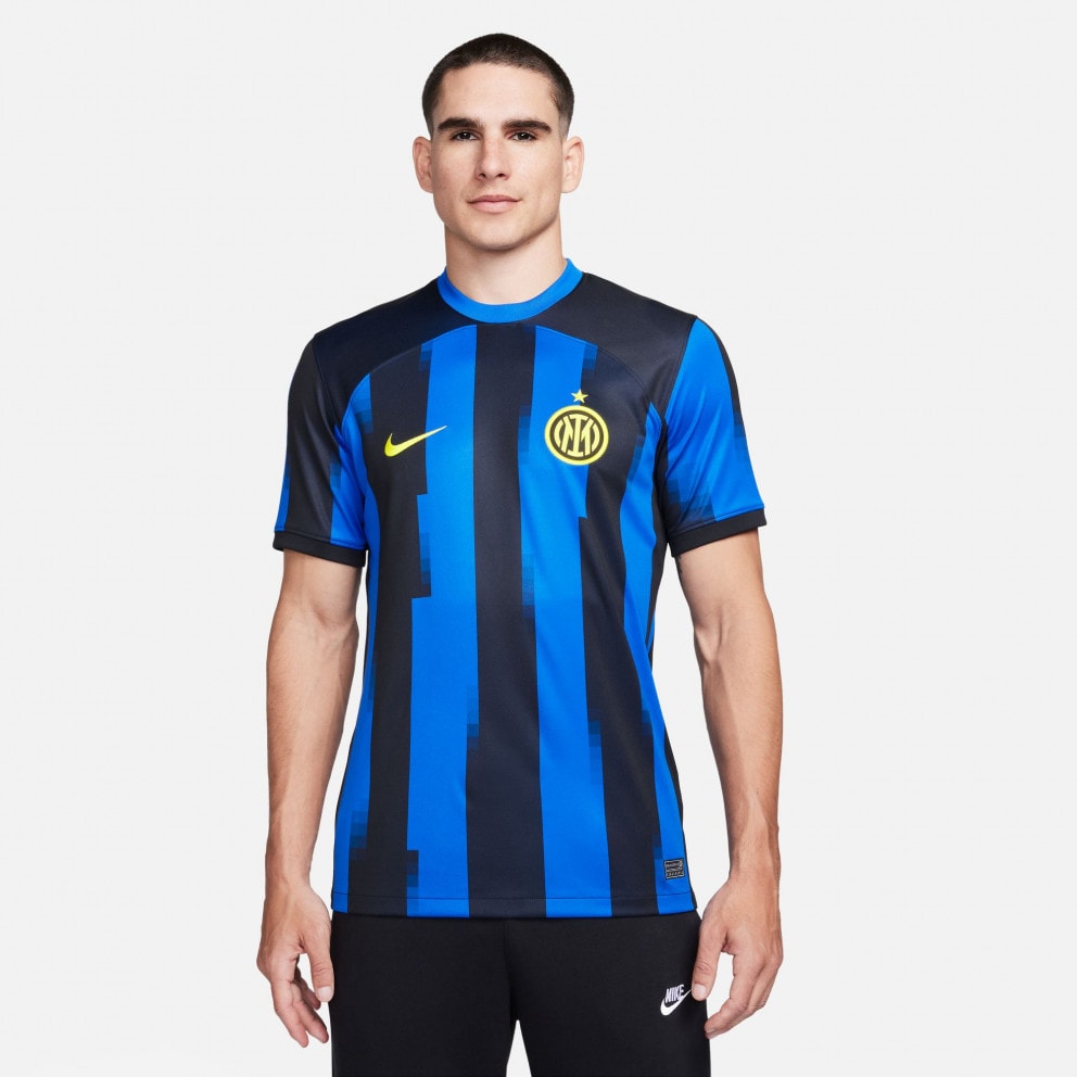 Nike Dri FIT Inter Milan 2023 24 Stadium Home Men s Football Jersey Blue DX2689 409