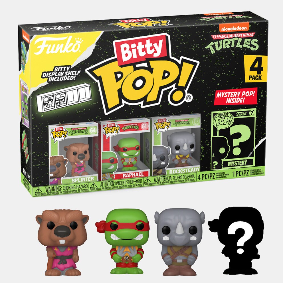 Funko Pop! Funko Bitty Pop! 4-Pack: Teenage Mutant