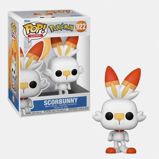 Funko Pop! Games: Pokemon - Scorbunny  922 Vinyl F