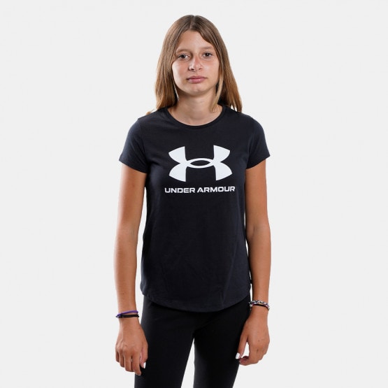 Under Armour Live Sportstyle Kids' T - Shirt Black 1361182 - 001 - Under  Armour Training Blitzing 3.0 Kappe in Grau