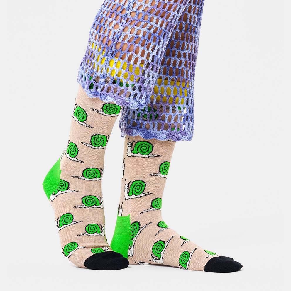 Happy Socks Unisex Snail Κάλτσες