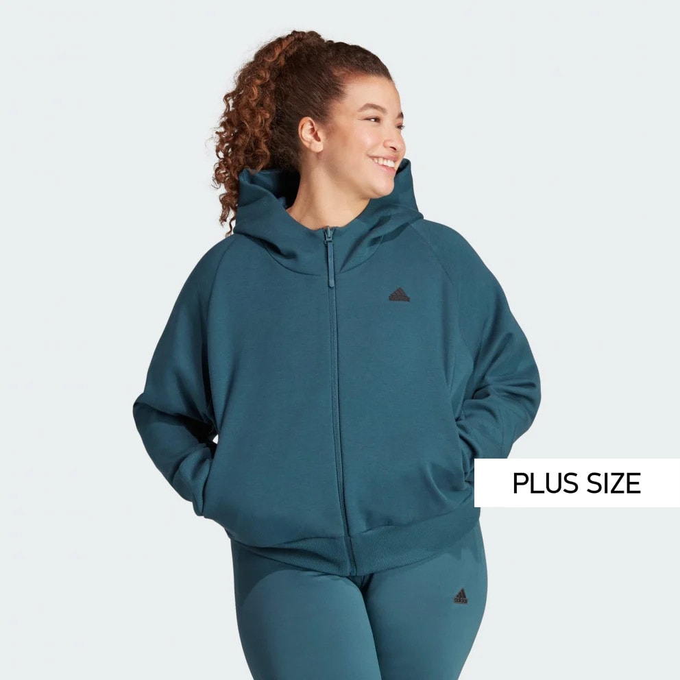 adidas Sportswear Z.N.E. Γυναικεία Plus Size Ζακέτα