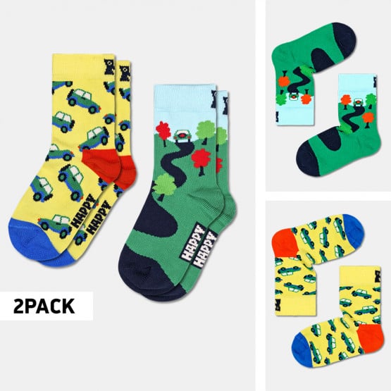 Happy Socks Kids 2-Pack Into The Wild Socks