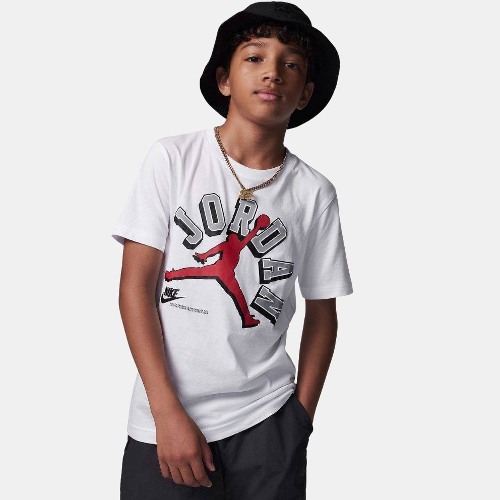 001 - Jordan Varisty Jumpman Kids' T - new air jordan 6 rings black white  blue - shirt White 95C612