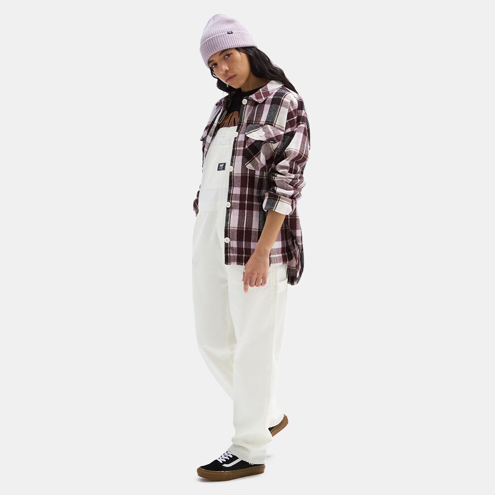 Vans Eliza Os Woven Shacket Fudge Oversized Fit Women's Shirt