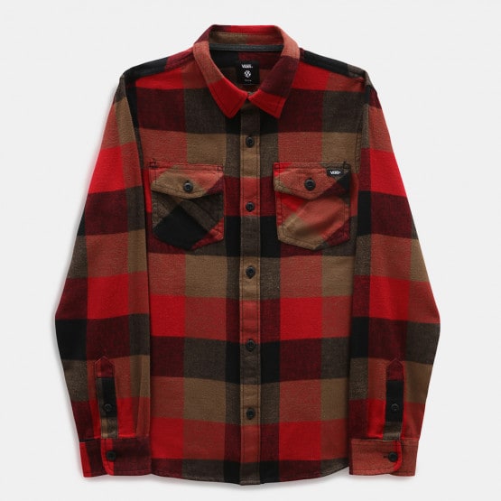 Vans By Box Flannel Chili Peppe Oversized Fit Παιδικό Πουκάμισο