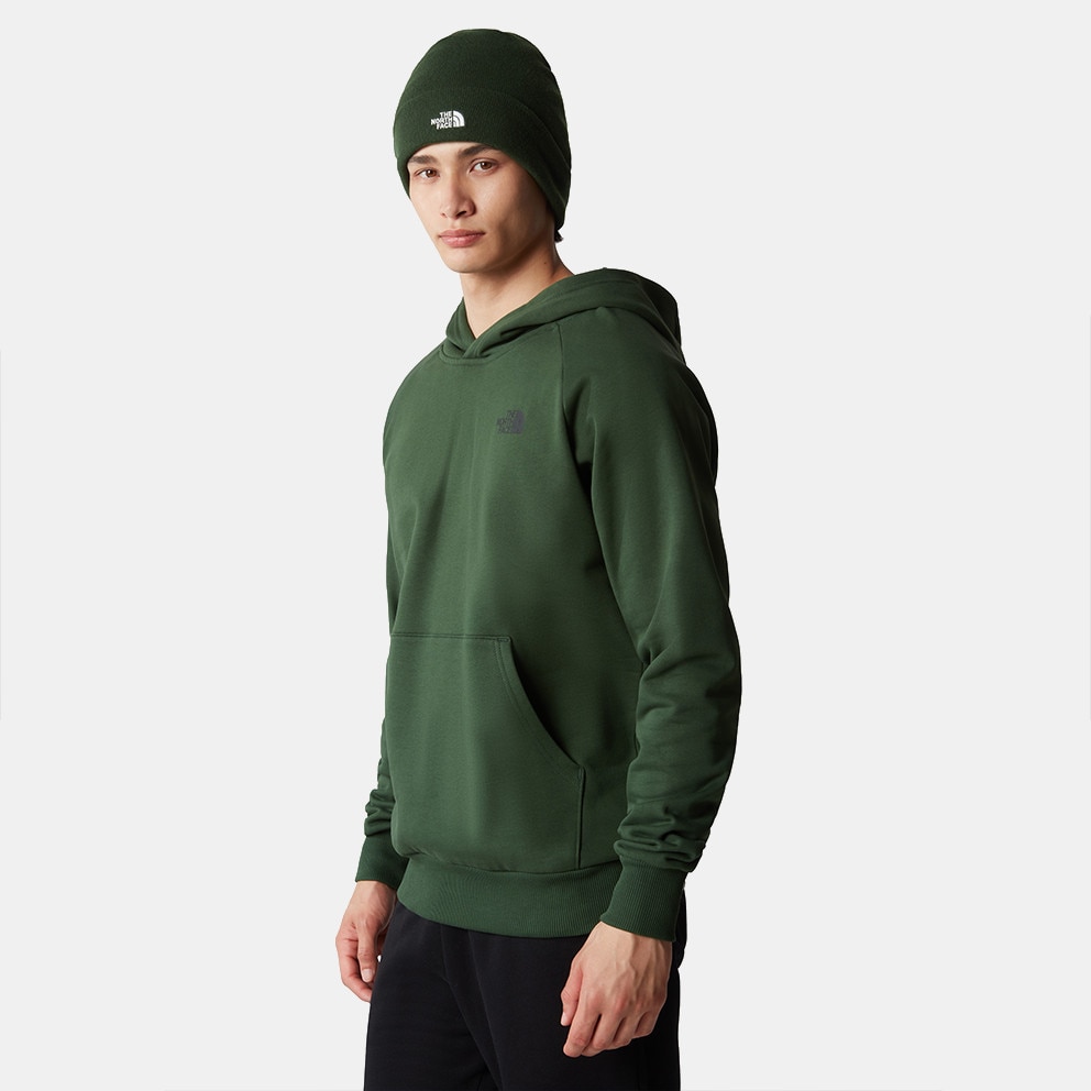The North Face Raglan Red Box en s Hoodie Green NF0A2ZWUI0P1