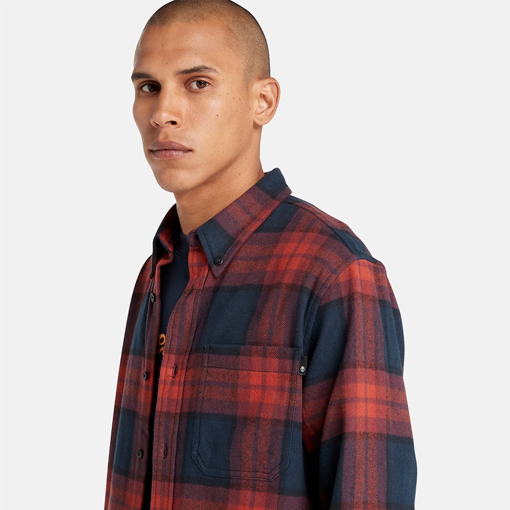 Timberland Ls Heavy Flannel Plaid Shirt Regular