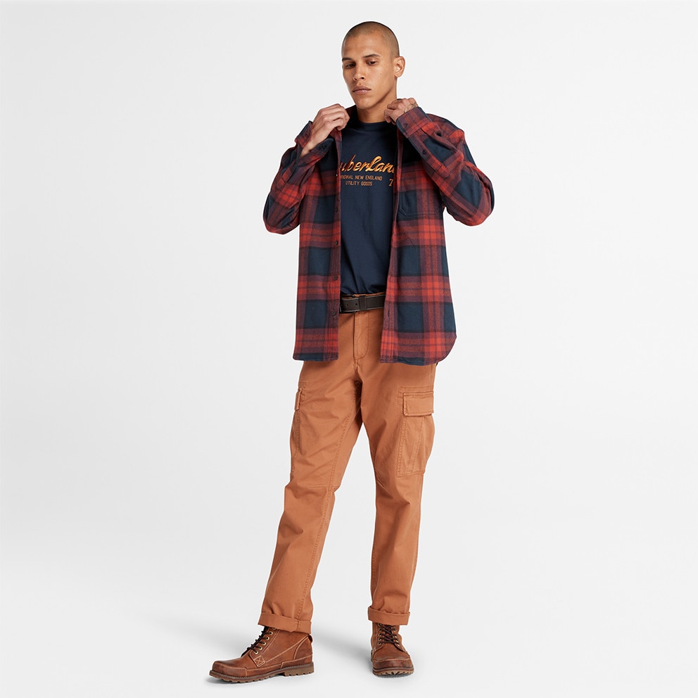 Timberland Ls Heavy Flannel Plaid Shirt Regular