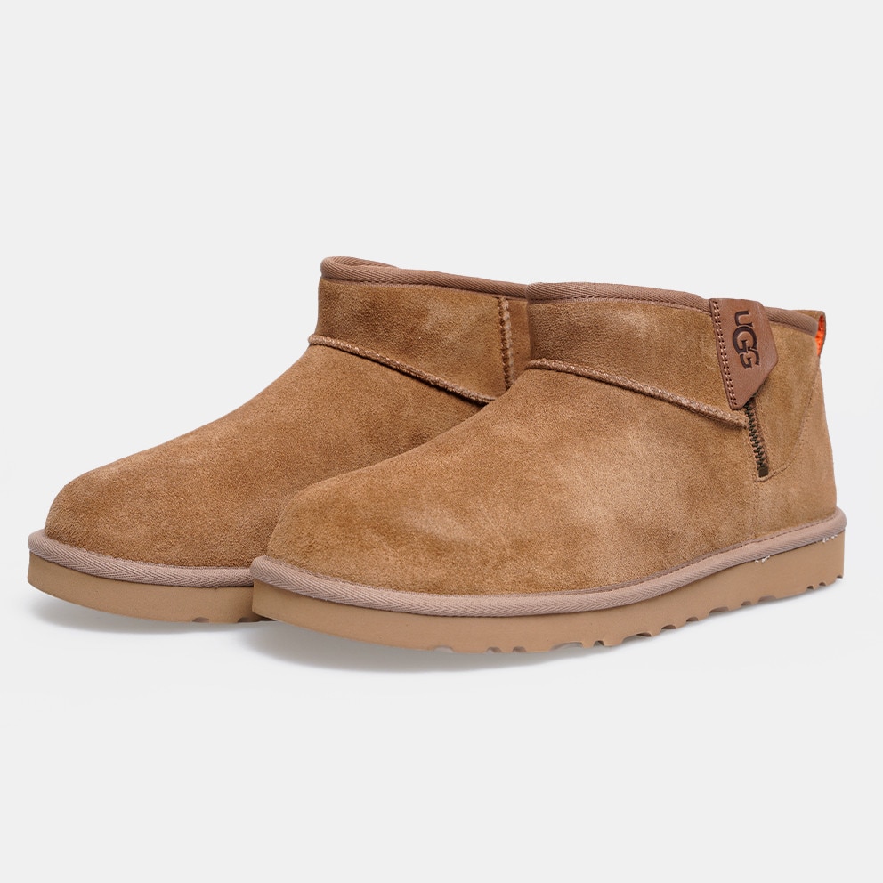 Ugg Classic Ultra Mini Zip Ανδρικά Μποτάκια
