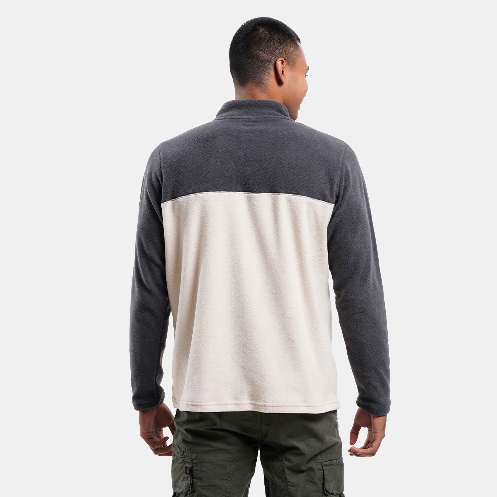 Slaps Vigla Half Snap Fleece Men's Shirt