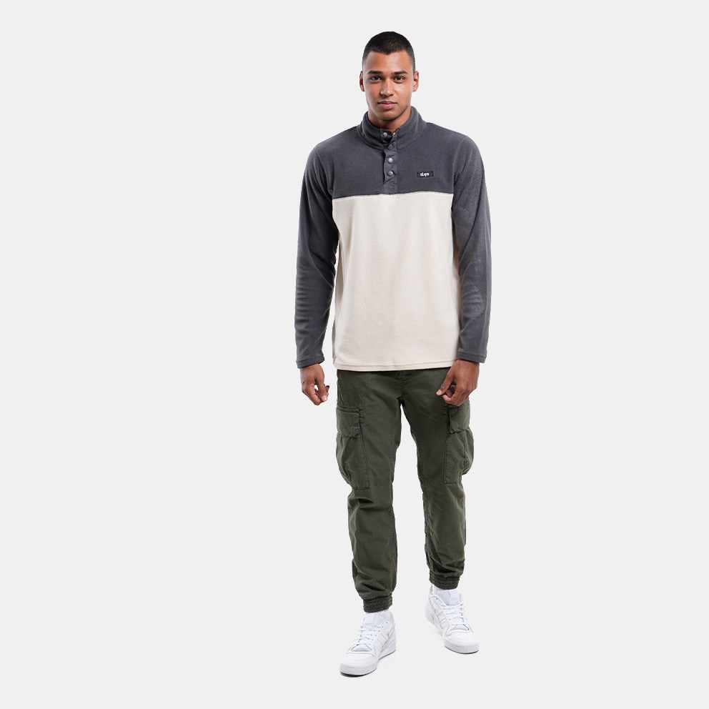 Slaps Vigla Half Snap Fleece Men's Shirt