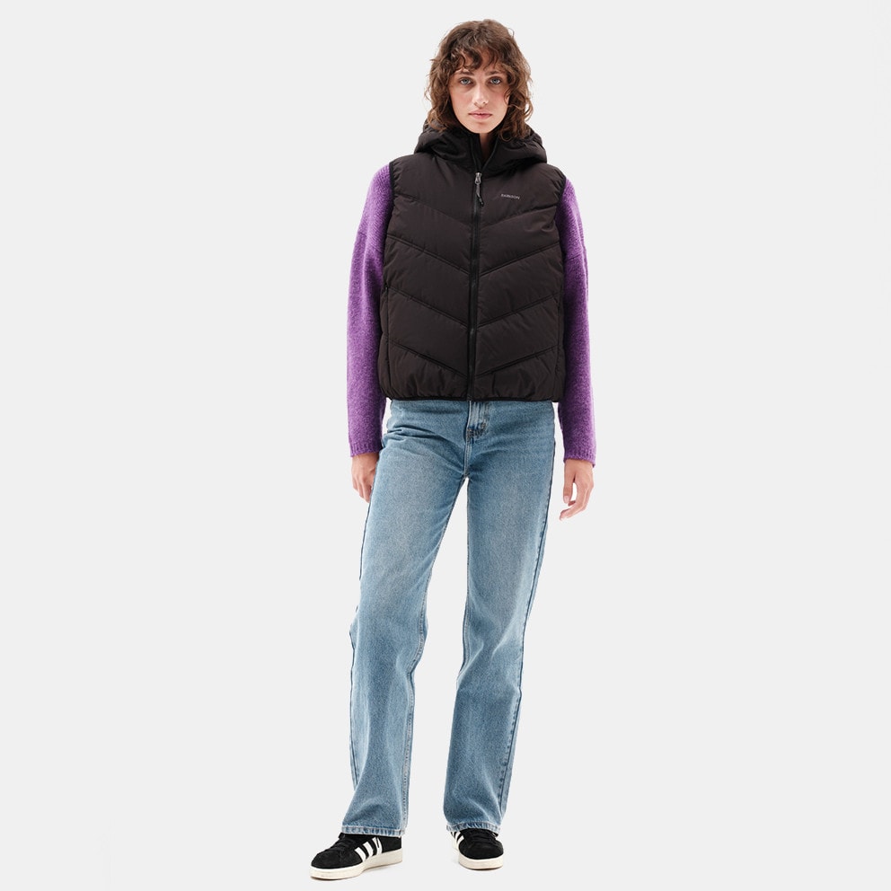 Emerson Hooded Women's Sleeveless Puffer Jacket