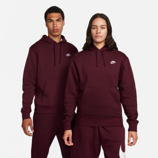 Nike Sportswear Club Fleece Unisex Hoodie Red BV2654-681