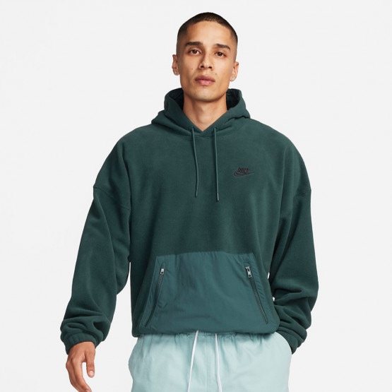 Nike Club Fleece Aνδρική Μπλούζα με Κουκούλα