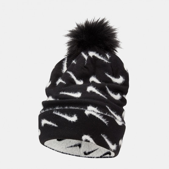 nike k nk peak beanie pom