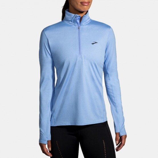 Brooks Dash 1/2 Zip 2.0 Htr Lt Lavender